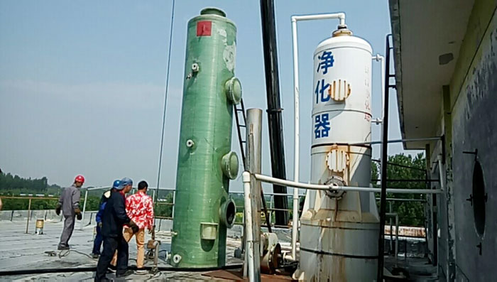 濟寧玻璃鋼淨化器